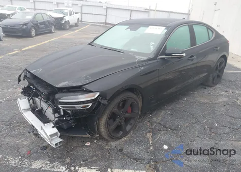 2026 Genesis G70 3.3T Rwd Sport Prestige z USA, uszkodzony, nr VIN KMTG44SEXTU162123